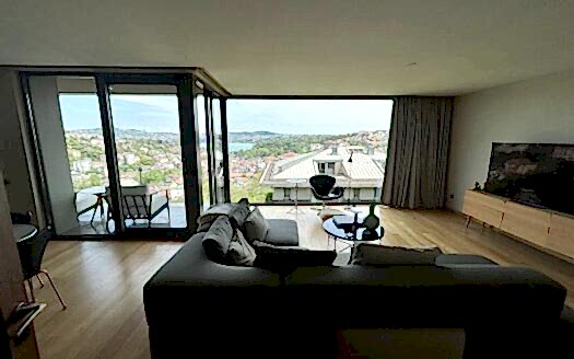 LİST İSTİNYE’de SÜPER KONUMDA MANZARALI ARA KAT